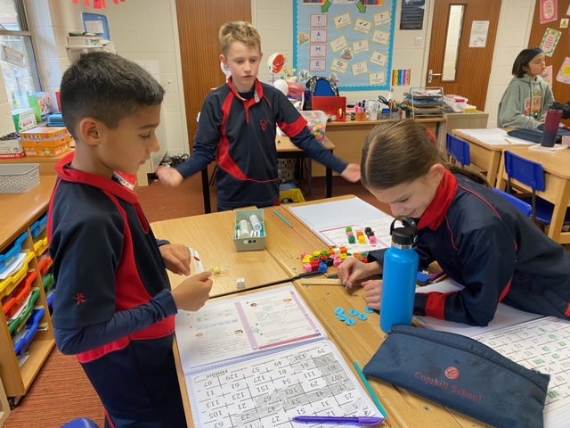 Year 5 problem-solving in maths, Copthill School