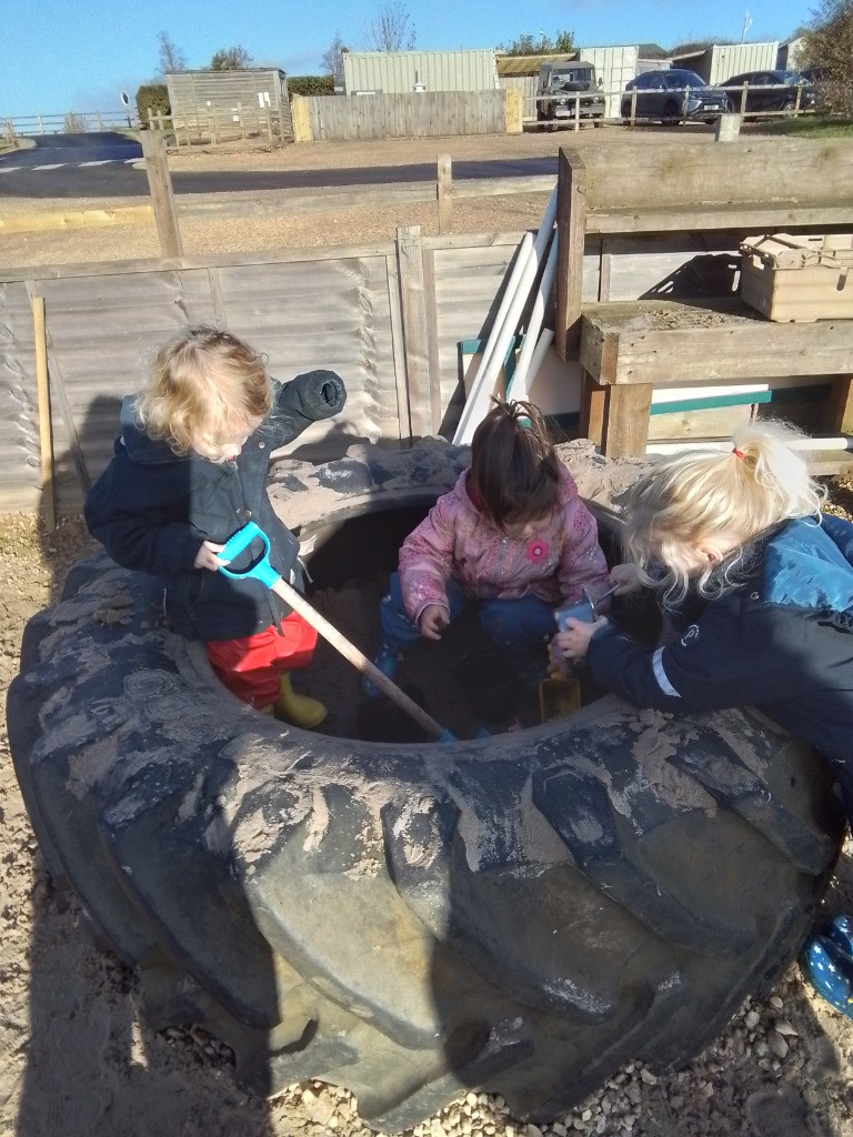 Fun in the Early Years Garden, Copthill School