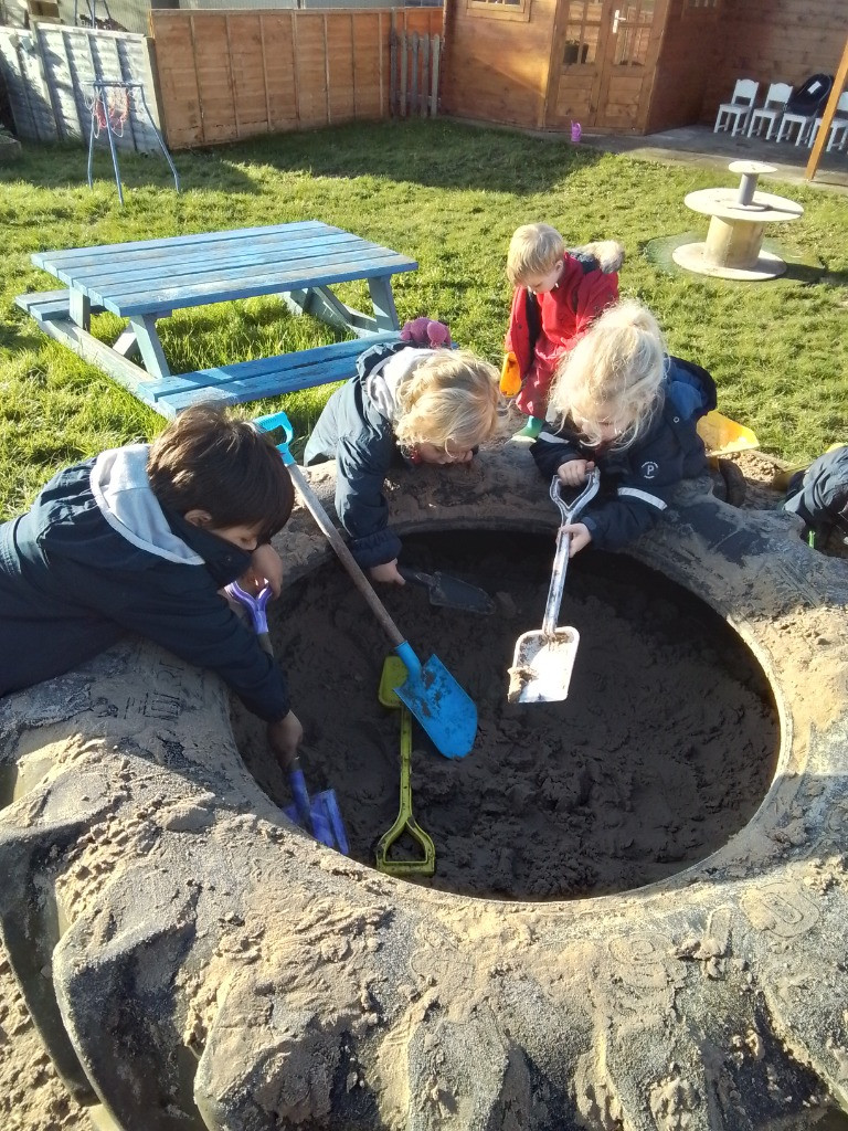 Fun in the Early Years Garden, Copthill School