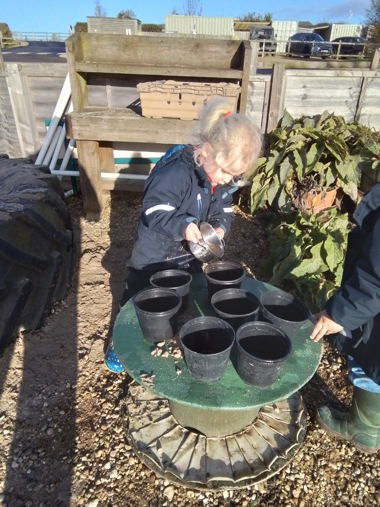 Fun in the Early Years Garden, Copthill School