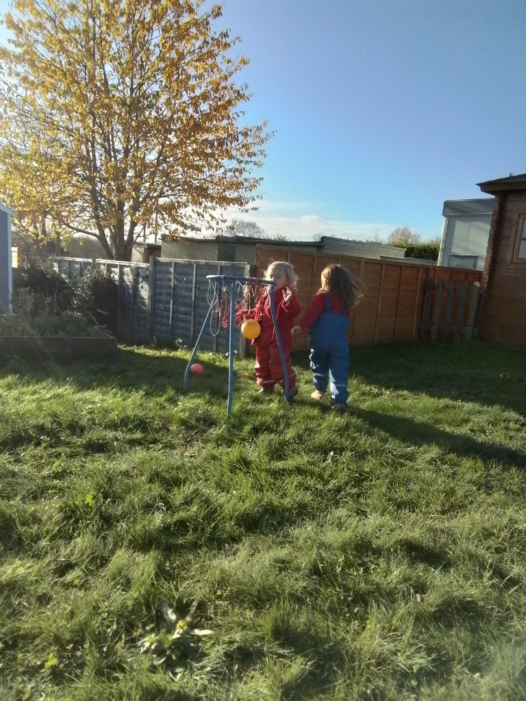 Fun in the Early Years Garden, Copthill School