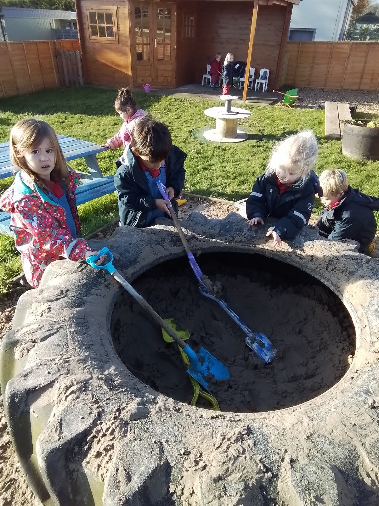 Fun in the Early Years Garden, Copthill School