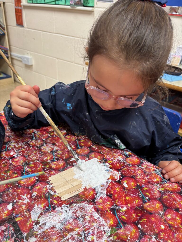 Christmas crafts&#8230;, Copthill School