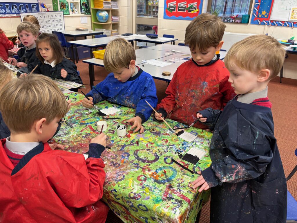 Christmas crafts&#8230;, Copthill School