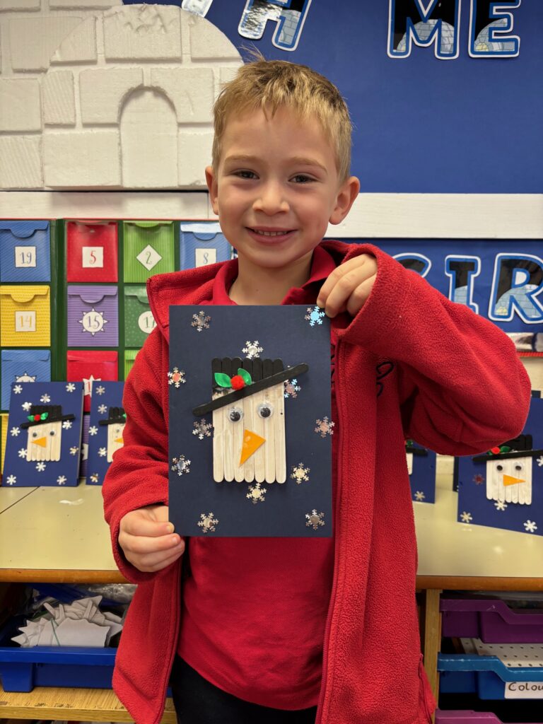 Christmas crafts&#8230;, Copthill School