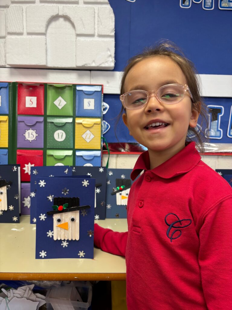 Christmas crafts&#8230;, Copthill School