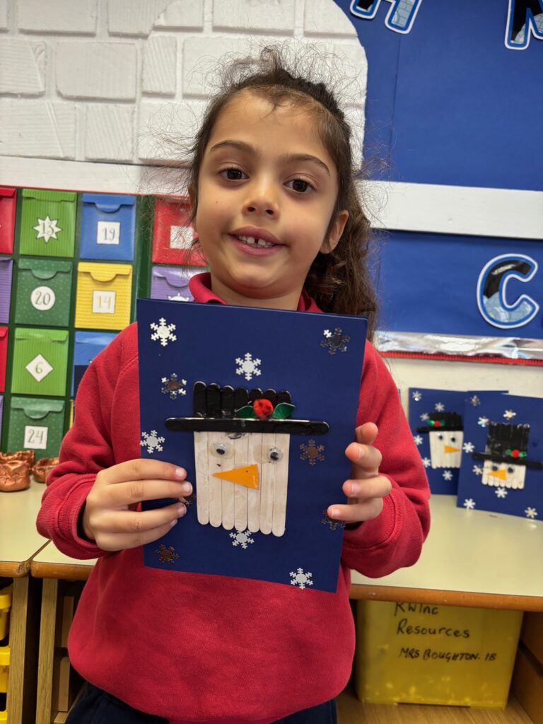 Christmas crafts&#8230;, Copthill School