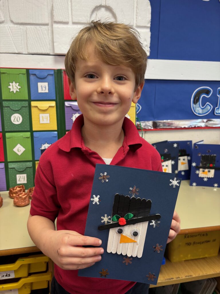 Christmas crafts&#8230;, Copthill School