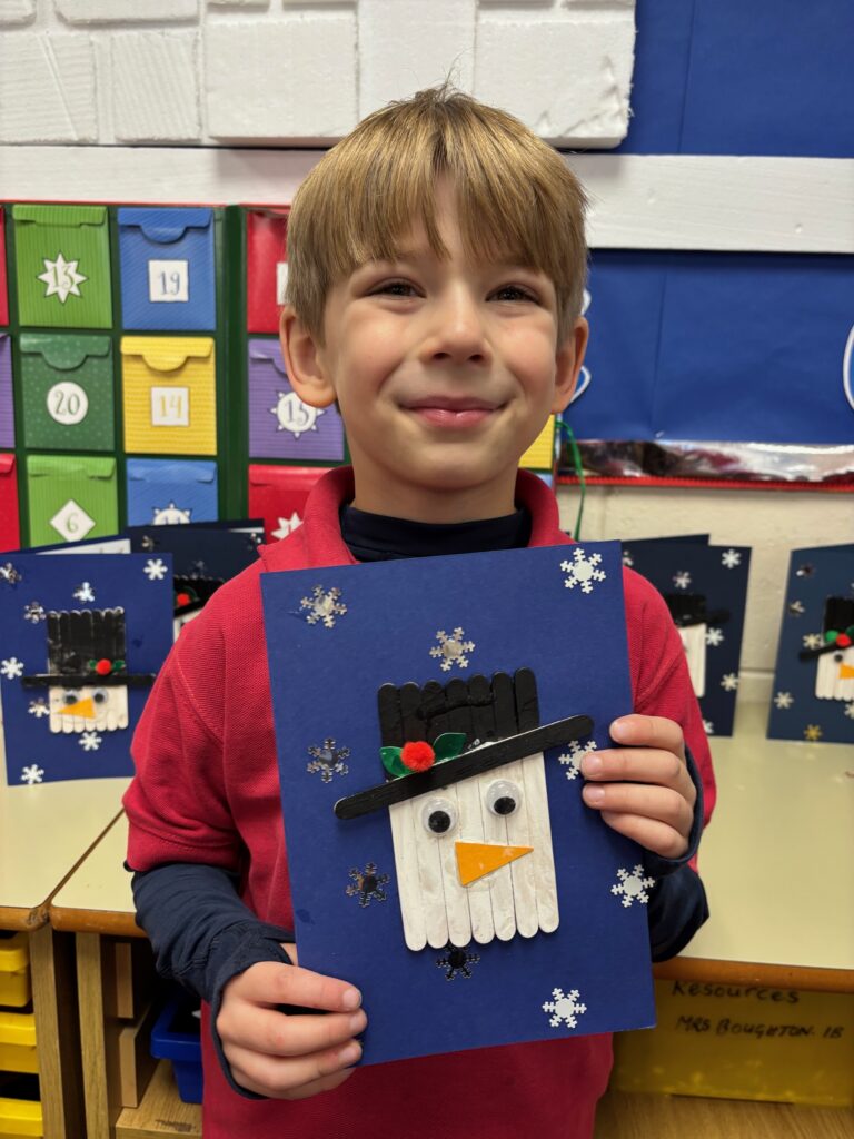 Christmas crafts&#8230;, Copthill School