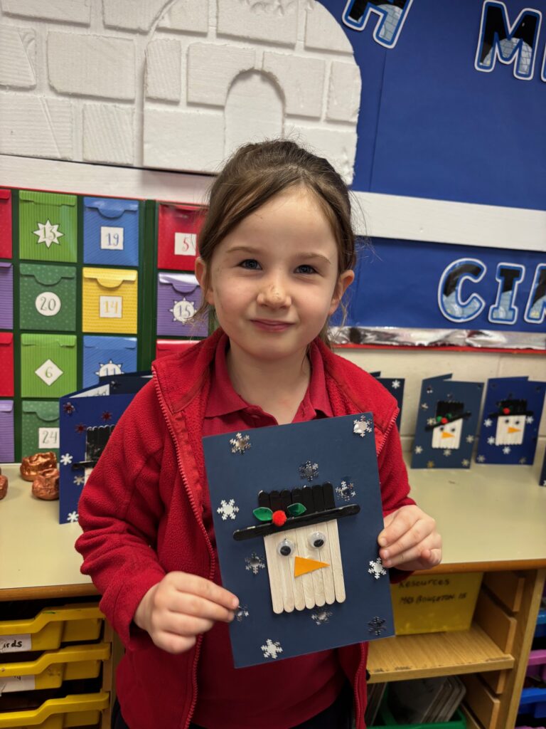 Christmas crafts&#8230;, Copthill School