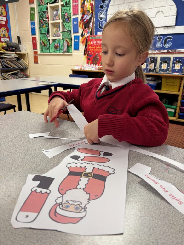 Christmas crafts&#8230;, Copthill School