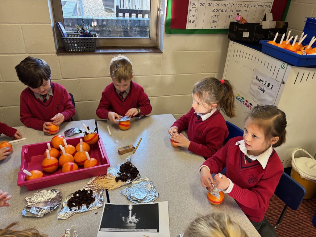 Christmas Christingle Creations!, Copthill School