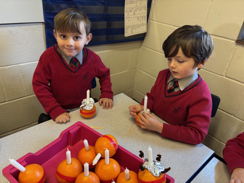 Christmas Christingle Creations!, Copthill School