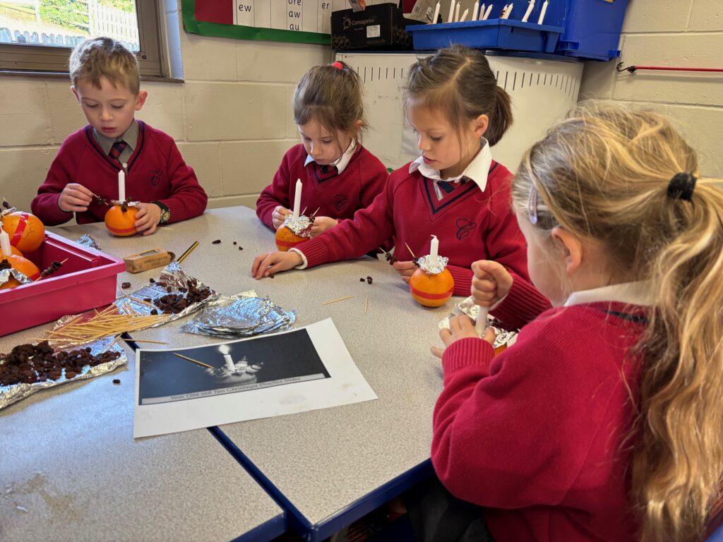 Christmas Christingle Creations!, Copthill School