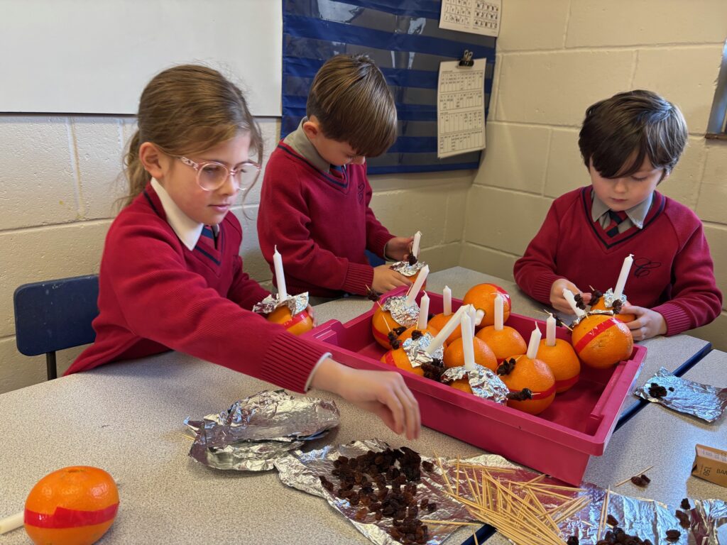 Christmas Christingle Creations!, Copthill School