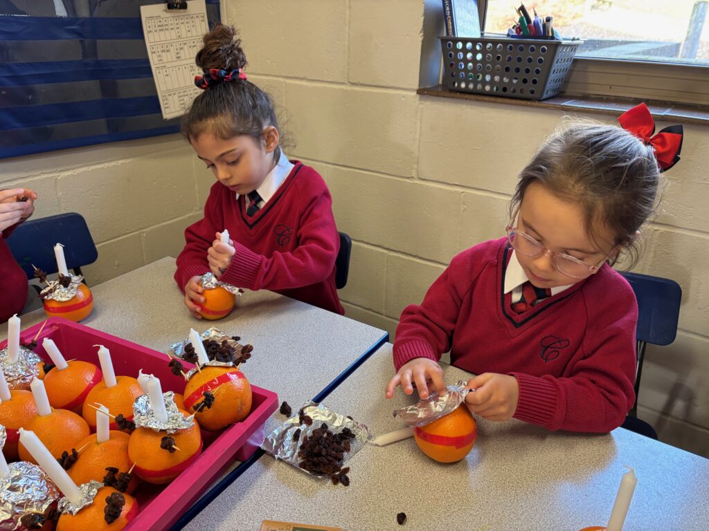 Christmas Christingle Creations!, Copthill School