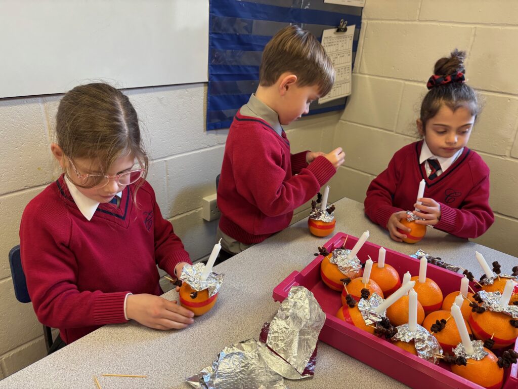 Christmas Christingle Creations!, Copthill School