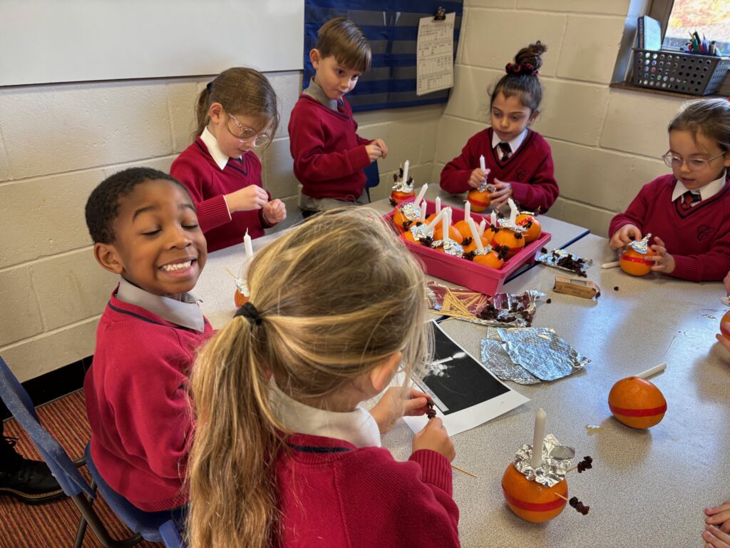 Christmas Christingle Creations!, Copthill School