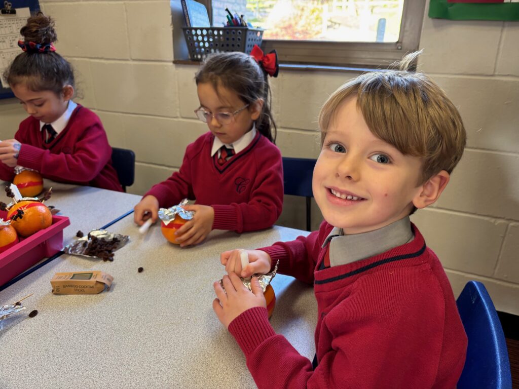 Christmas Christingle Creations!, Copthill School