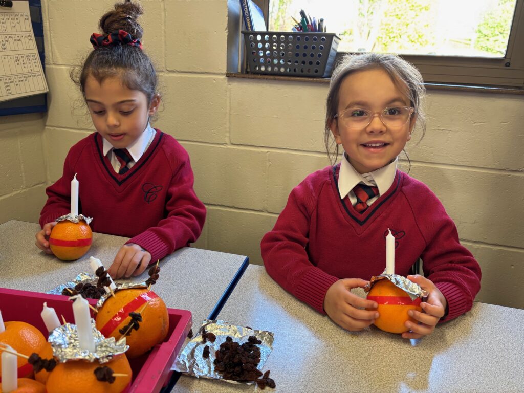 Christmas Christingle Creations!, Copthill School