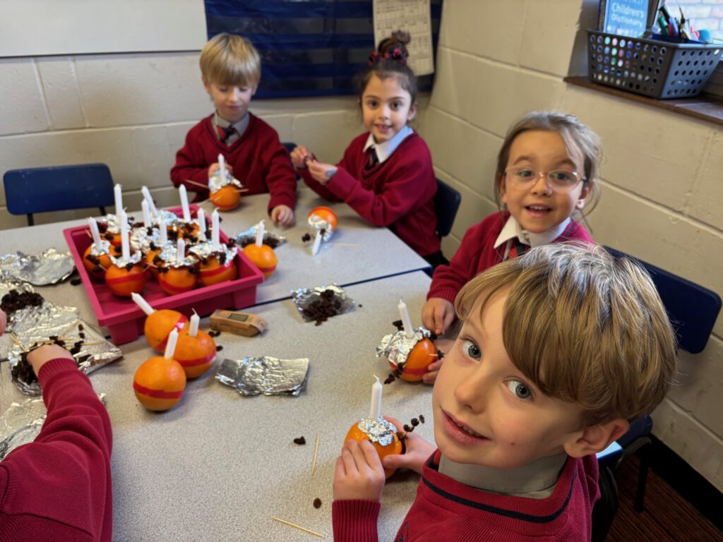 Christmas Christingle Creations!, Copthill School