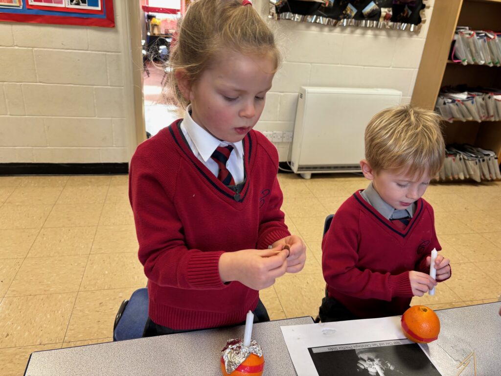 Christmas Christingle Creations!, Copthill School