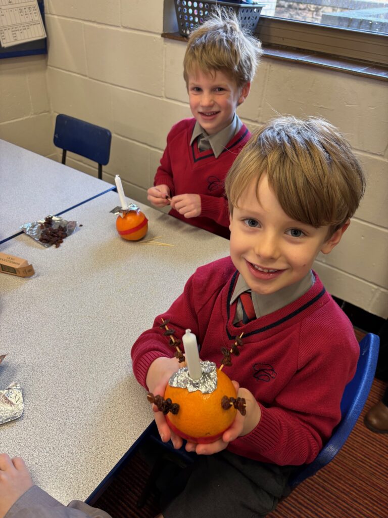 Christmas Christingle Creations!, Copthill School