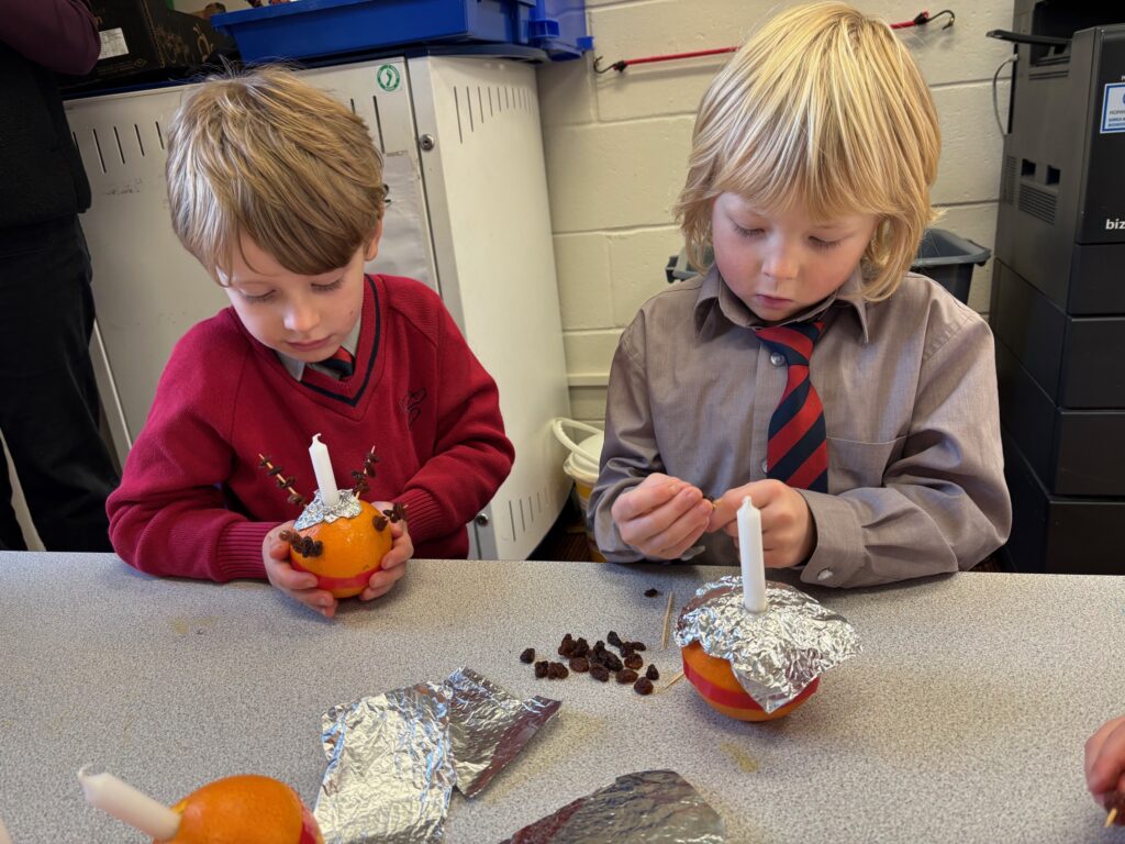 Christmas Christingle Creations!, Copthill School