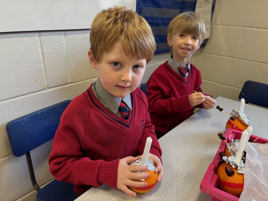 Christmas Christingle Creations!, Copthill School