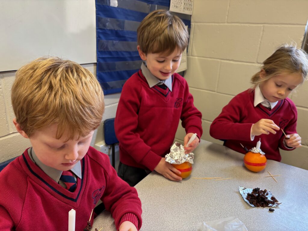 Christmas Christingle Creations!, Copthill School