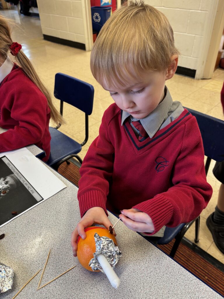 Christmas Christingle Creations!, Copthill School