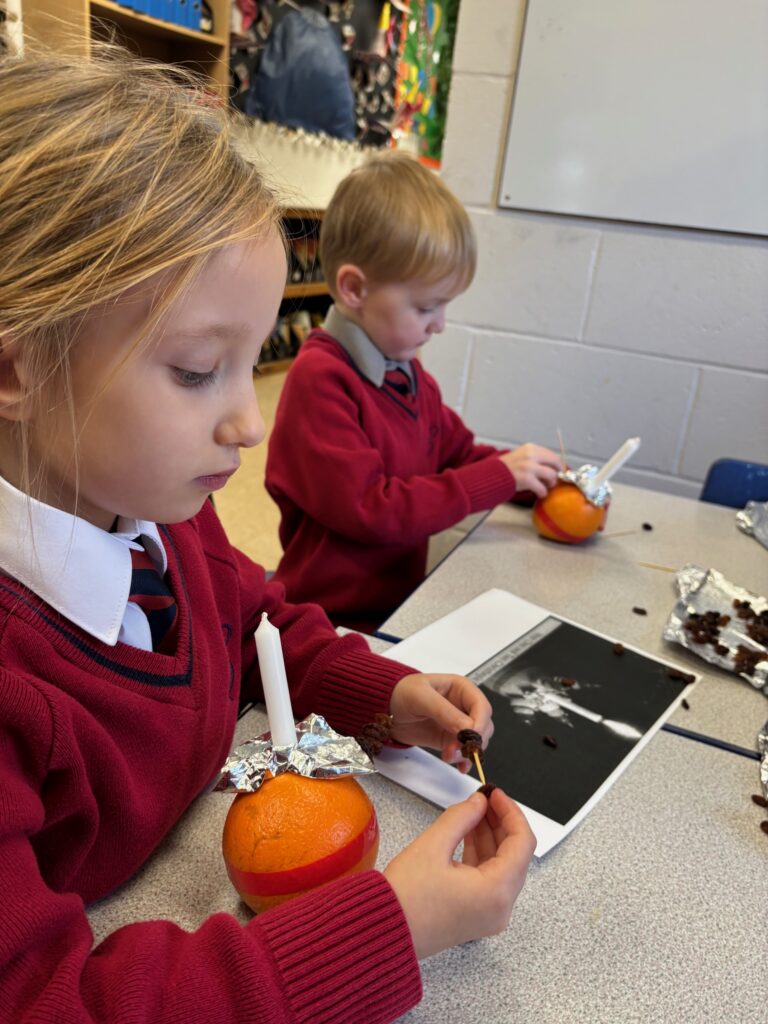 Christmas Christingle Creations!, Copthill School