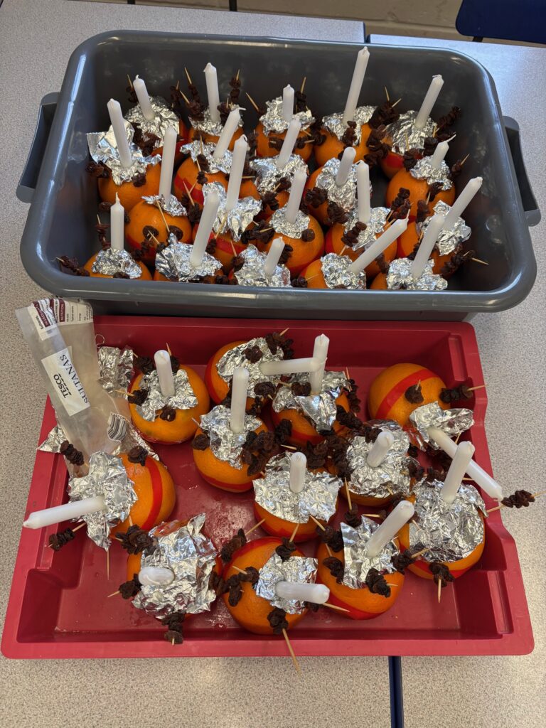 Christmas Christingle Creations!, Copthill School