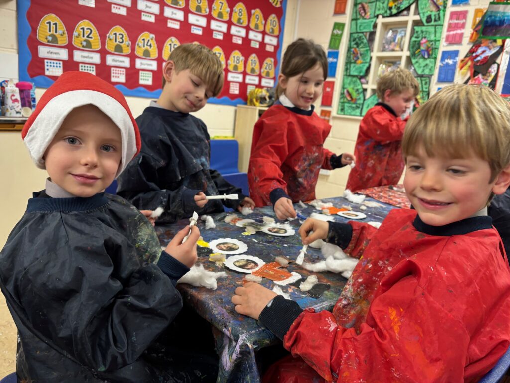 Inuit characters&#8230;, Copthill School