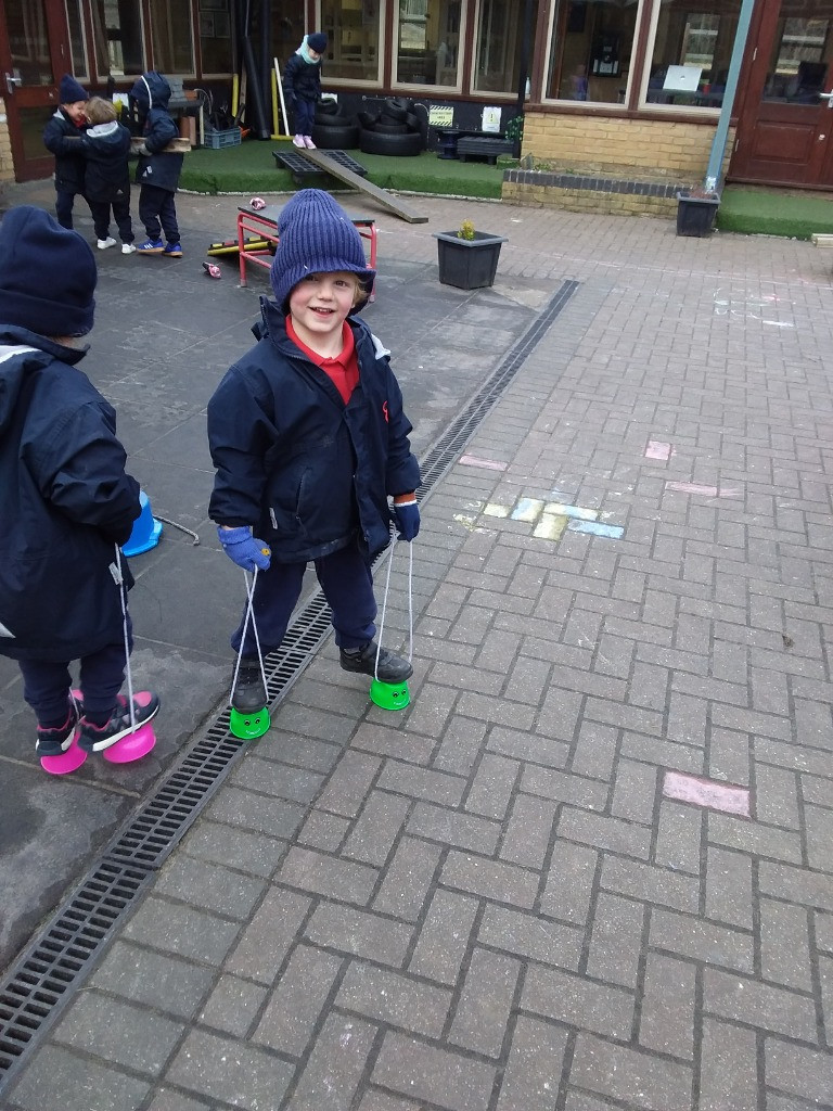 On yer bike Tim Peake!, Copthill School