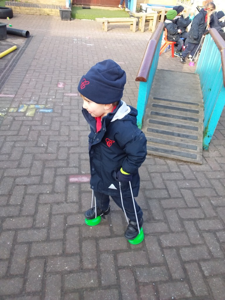 On yer bike Tim Peake!, Copthill School