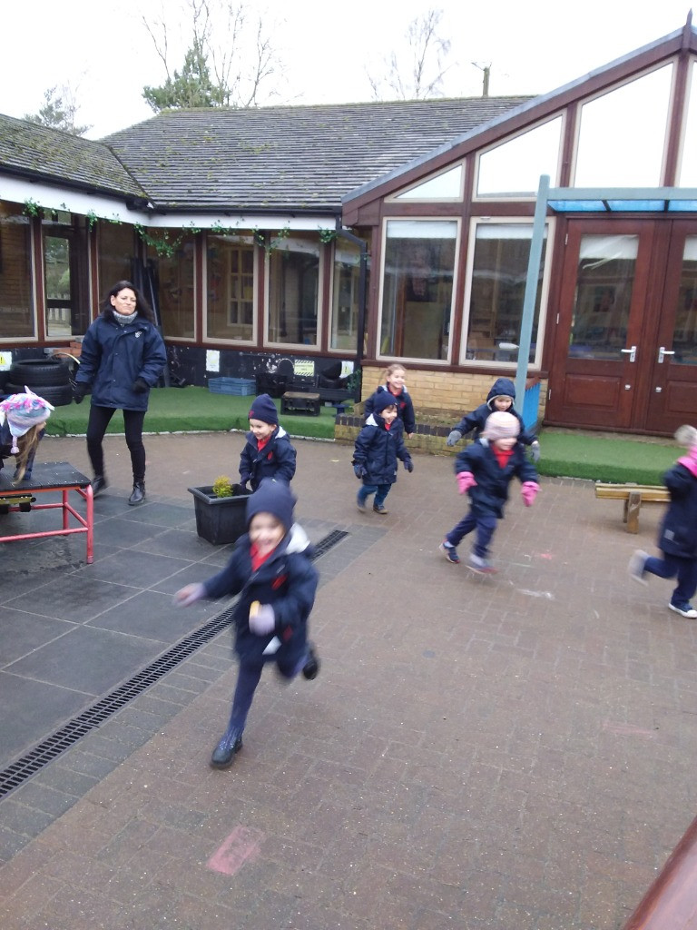 On yer bike Tim Peake!, Copthill School