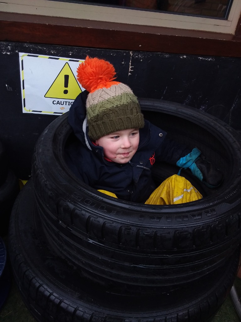 On yer bike Tim Peake!, Copthill School