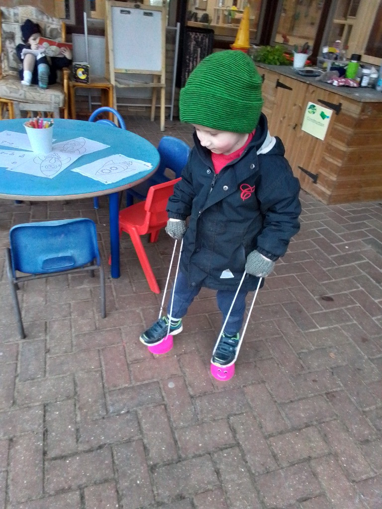 On yer bike Tim Peake!, Copthill School