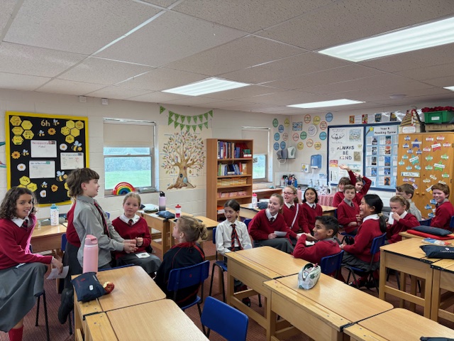 Suffragette debate, Copthill School