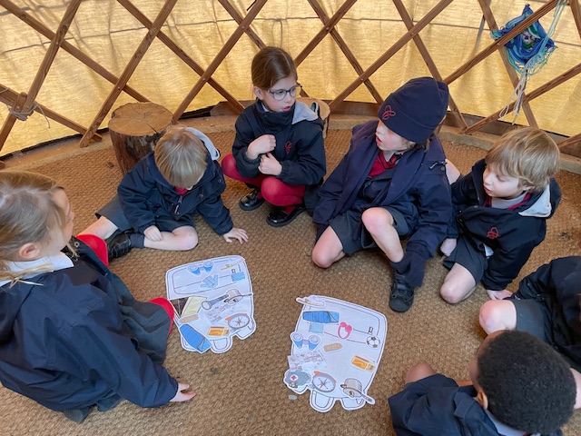 G.O.A.L. Packing a backpack for an adventurous expedition&#8230;, Copthill School