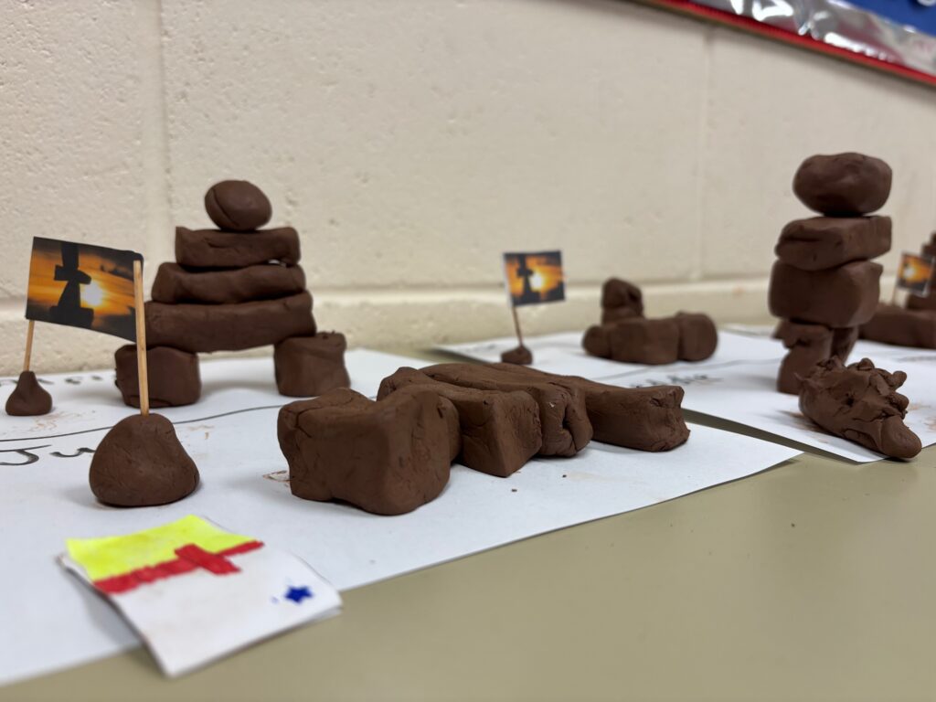 Inukshuk designs and creations&#8230;, Copthill School