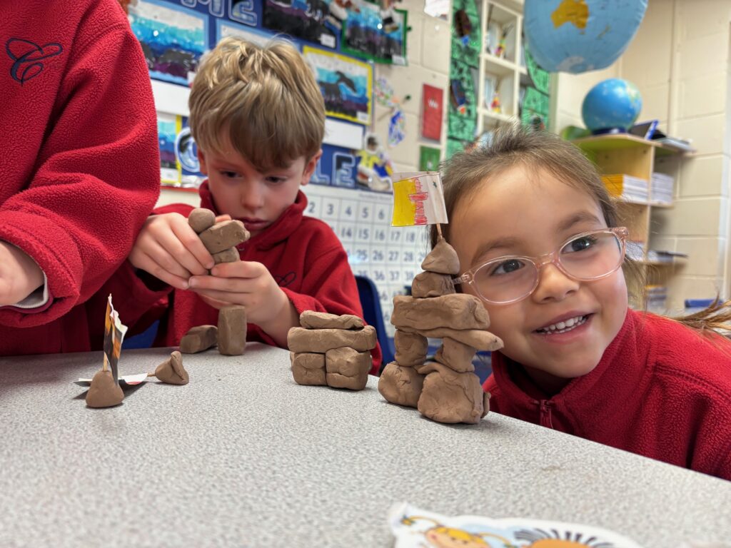 Inukshuk designs and creations&#8230;, Copthill School