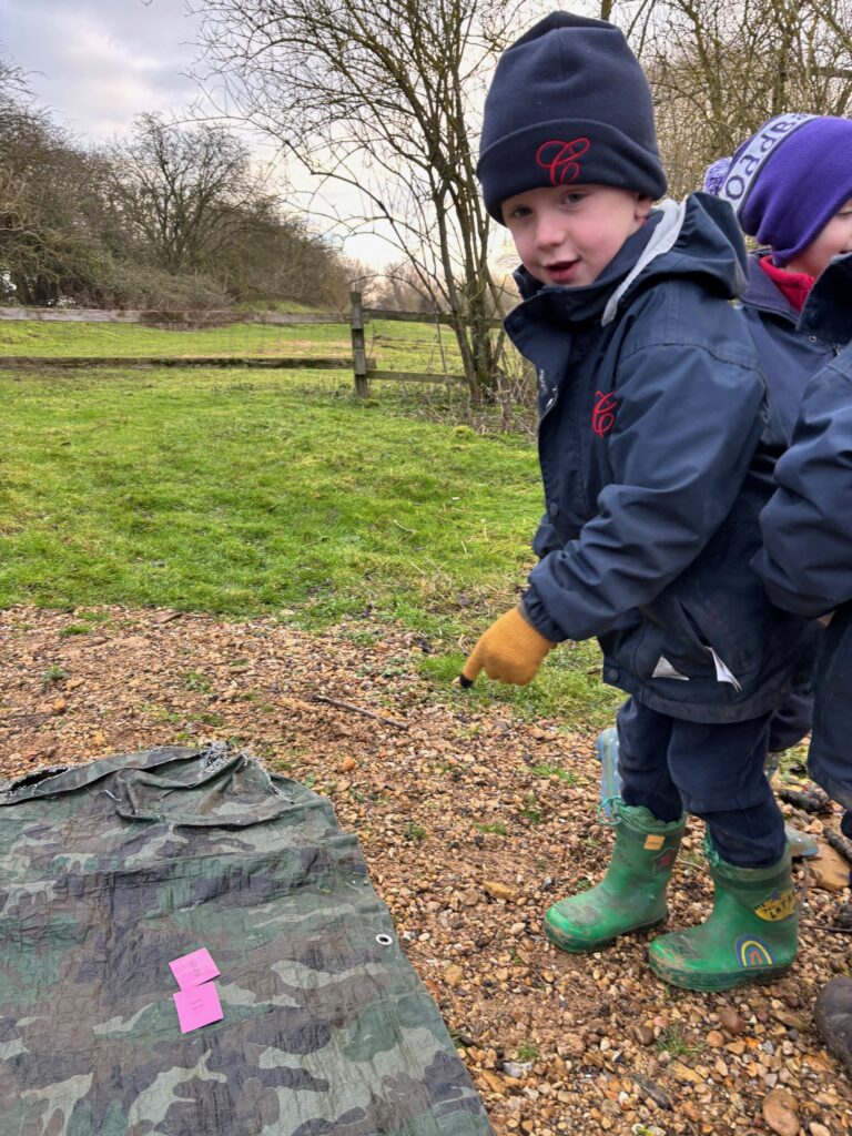 A fresh outside maths lesson in the great outdoors&#8230;, Copthill School