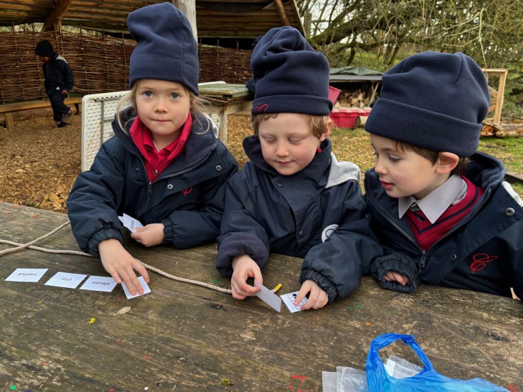 A fresh outside maths lesson in the great outdoors&#8230;, Copthill School