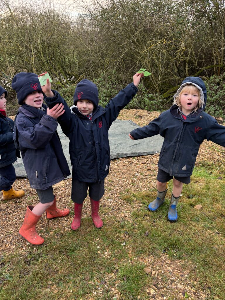 A fresh outside maths lesson in the great outdoors&#8230;, Copthill School