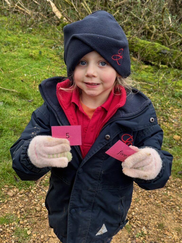 A fresh outside maths lesson in the great outdoors&#8230;, Copthill School