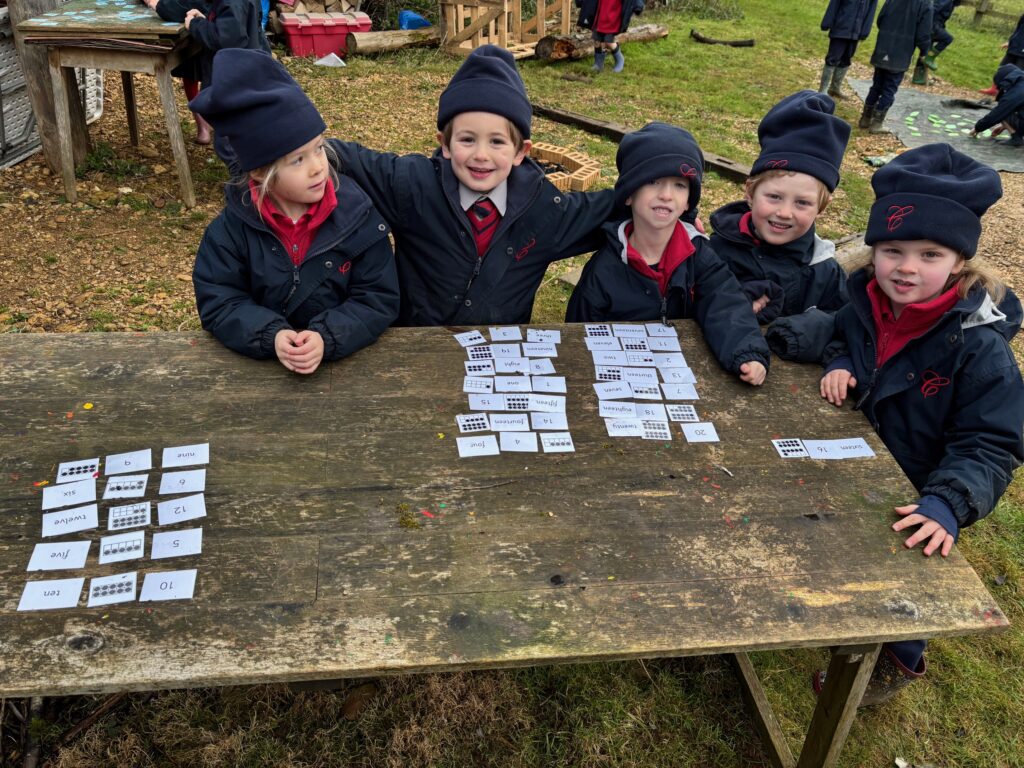 A fresh outside maths lesson in the great outdoors&#8230;, Copthill School