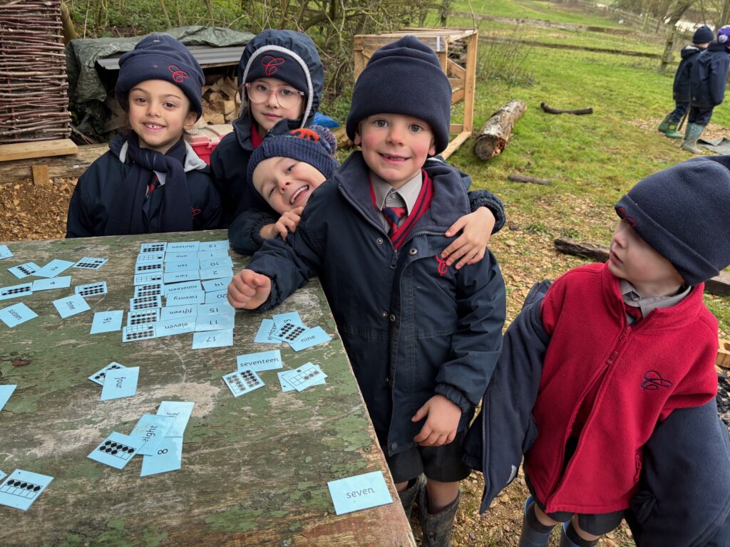 A fresh outside maths lesson in the great outdoors&#8230;, Copthill School