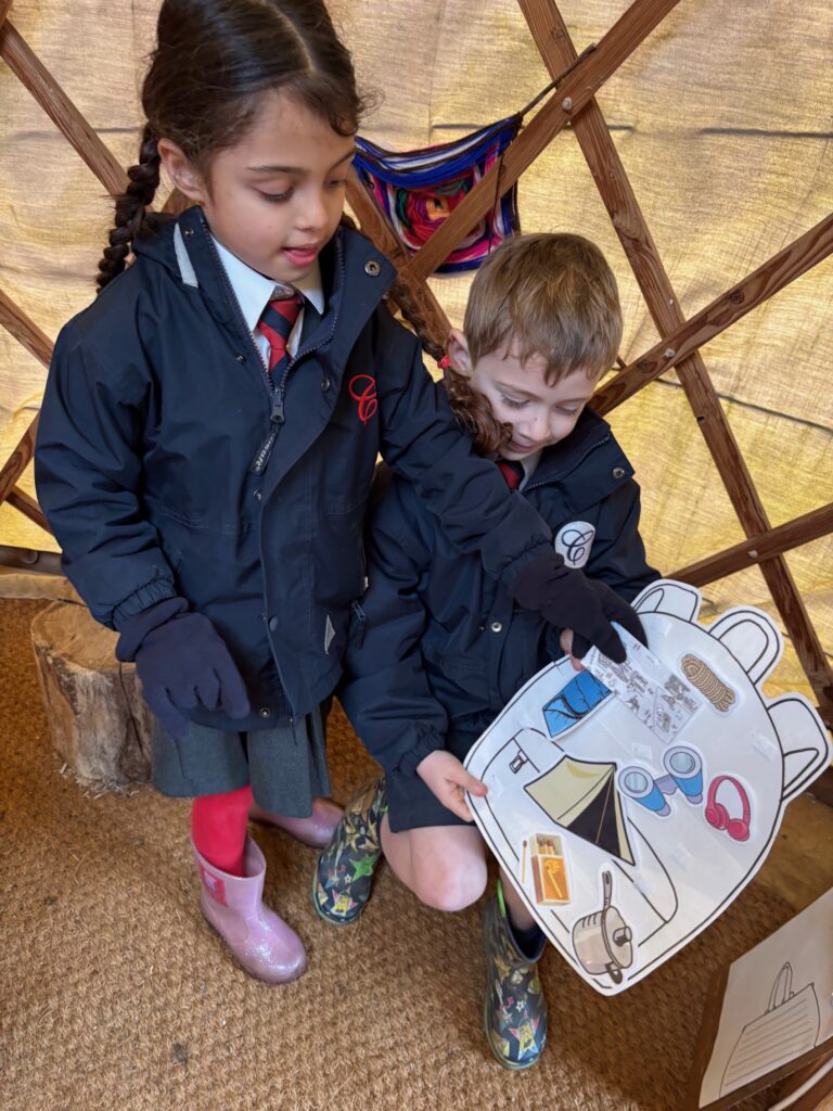 G.O.A.L. Packing a backpack for an adventurous expedition&#8230;, Copthill School